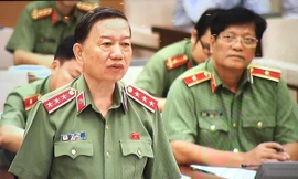 Bộ trưởng Bộ Công an Tô Lâm.