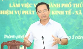 Chủ tịch TPHCM Nguyễn Văn Được làm việc với lãnh đạo TP.Thủ Đức