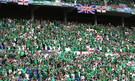 Khán đài của cổ động viên Bắc Ireland