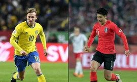 MÁCH NƯỚC WORLD CUP Thụy Điển - Hàn Quốc: Cân não và ít bàn thắng