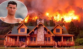 Biệt thự của Ronaldo bị 'bà hỏa' rình rập