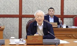 Tổng Bí thư Nguyễn Phú Trọng chủ trì họp Bộ Chính trị về một số vấn đề quan trọng
