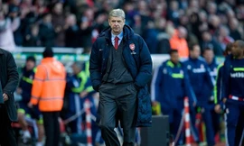 Wenger không hài lòng về quả penalty của trận đấu.