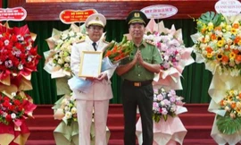 Công bố quyết định của Bộ trưởng Bộ Công an về công tác cán bộ