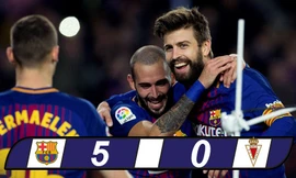Vắng Messi, Barca vẫn thắng 5 sao ở Cúp Nhà vua