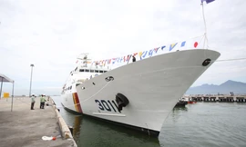 Tàu lực lượng Bảo vệ bờ biển Hàn Quốc thăm Đà Nẵng