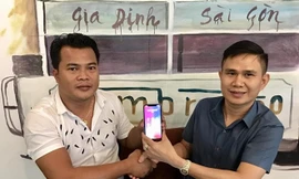 Ông Tài và ông Phương vừa giao dịch SIM 0909999999 với giá 23 tỷ đồng. Ảnh: Facebook nhân vật. 