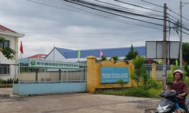 Trường tiểu học Lái Hiếu nơi xảy ra vụ ngộ độc sữa.