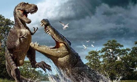 Quái vật tiền sử xơi tái khủng long bằng chiếc răng to như... quả chuối