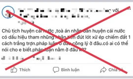 Phao tin sai sự thật trên Facebook, xúc phạm chủ tịch huyện ở Cà Mau