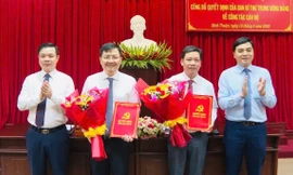 Công bố quyết định của Ban Bí thư về công tác cán bộ