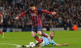 Tranh cãi về quả phạt đền ở trận Man City-Barca