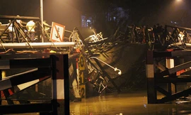 Hiện trường vụ việc.