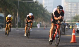 Hơn 3.000 'người sắt' tranh tài với IRONMAN 70.3 Việt Nam tại Đà Nẵng