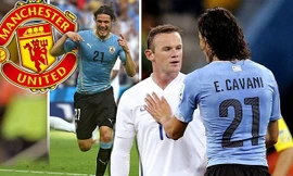 Van Gaal gây sốc khi tính đổi Rooney lấy Cavani