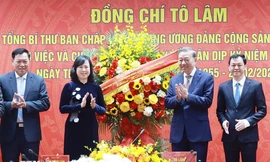 Tổng Bí thư Tô Lâm thăm, làm việc với Bộ Y tế