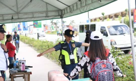 Mục kích an ninh ở 'đại bản doanh' SEA Games 30