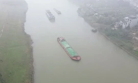 Sông Nhuệ hiện đang rất ô nhiễm