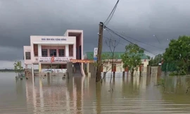 Mưa lũ gây ngập lụt tại nhiều địa phương