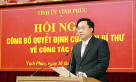 Ban Bí thư Trung ương Đảng điều động, chỉ định nhân sự ở Vĩnh Phúc