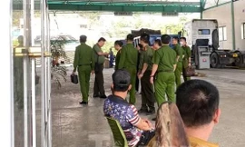 Khám xét Trung tâm Đăng kiểm Lạng Sơn .Ảnh: TL