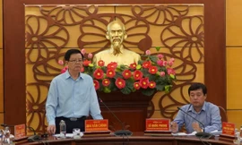 Đoàn công tác Ban Tổ chức T.Ư làm việc với lãnh đạo chủ chốt tỉnh Đồng Tháp