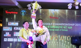 Golfer Lê Hùng Nam.