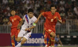 Tuyển Việt Nam 'tập trận' với Sinh viên Hàn Quốc