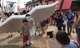 Lễ hội SEA Games quyến rũ người dân Singapore