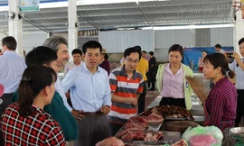 Dự án Lifsap đã hỗ trợ nâng cấp các chợ thực phẩm tươi sống đảm bảo an toàn 