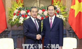 Chủ tịch nước tiếp Ủy viên Quốc vụ, Bộ trưởng Ngoại giao Trung Quốc