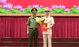 Phó Giám đốc Công an tỉnh Hậu Giang kết thúc biệt phái tại Ban Nội chính Tỉnh ủy