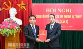 Ninh Bình có tân Phó Trưởng Ban Nội chính Tỉnh ủy