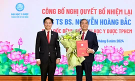 Bổ nhiệm lại Giám đốc Bệnh viện Đại học Y Dược TPHCM