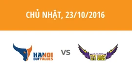 VBA 2016: Hanoi Buffaloes thất thủ trước HCM City Wings