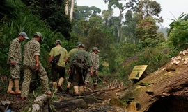 Cắm quân giữ rừng, ngăn 'vàng tặc' trở lại vườn quốc gia Sông Thanh