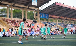 Khởi tranh giải bóng đá Cúp Mùa Xuân 9295 Hà Nội