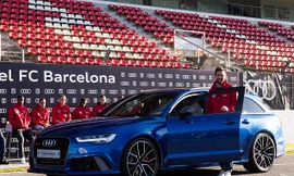 Sao Barca nhận 'xế hộp' Audi, Messi chọn xe gì?