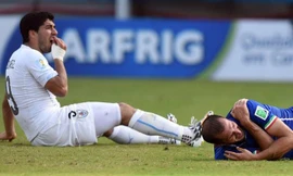 CĐV thắng độ lớn vì... Suarez cắn Chiellini 