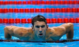 Phelps có kết thúc đẹp trong sự nghiệp Olympic với một chiến thắng. Ảnh: Reuters