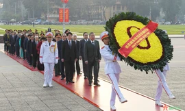 Lãnh đạo Đảng, Nhà nước vào Lăng viếng Chủ tịch Hồ Chí Minh