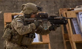 Tập trận, biệt động quân Mỹ trút ‘cơn mưa’ đạn