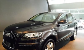 Chiếc Audi Q7 tiền tỷ của Dương Hồng Sơn. Ảnh: Zing