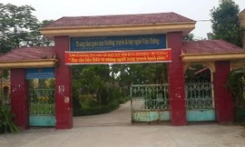 Thanh là học sinh lớp 12A1, trường Trung tâm Giáo dục Thường xuyên (Vĩnh Tường)