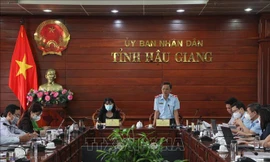 Thanh tra Bộ Lao động làm việc với UBND tỉnh Hậu Giang