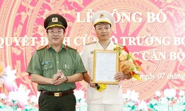 Điều động, bổ nhiệm lãnh đạo Công an 2 tỉnh