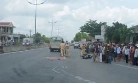 Hiện trường vụ tai nạn