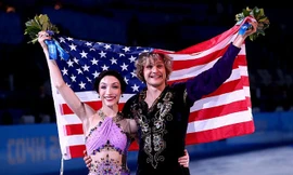  Meryl Davis và Charlie White đã xuất sắc mang HCV về cho nước Mỹ.