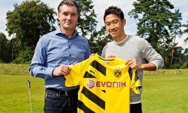 Shinji Kagawa đã chính thức trở lại "mái nhà xưa" Borussia Dortmund