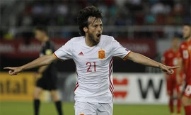 Silva đóng vai trò nhạc trưởng của Tây Ban Nha. Ảnh: Reuters 